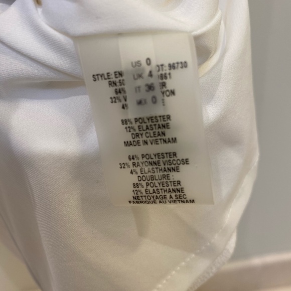 Elie Tahari White Sheath Dress - Picture 4 of 5